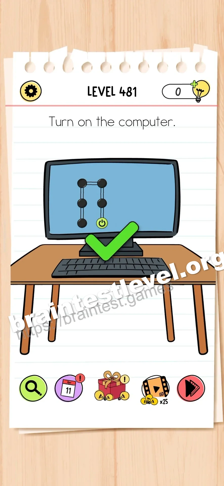 Brain Test All-Star Level 481 screenshot 2