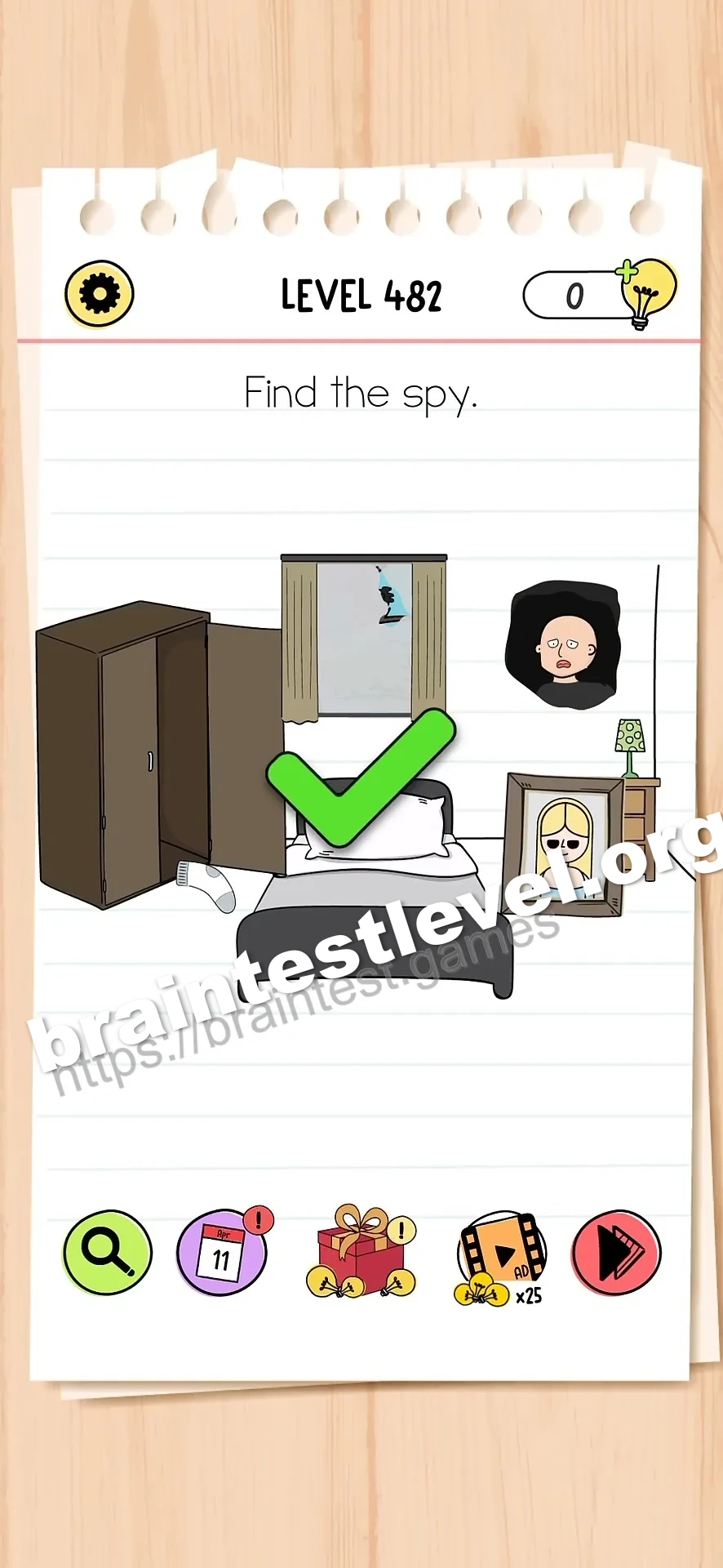 Level 482 screenshot