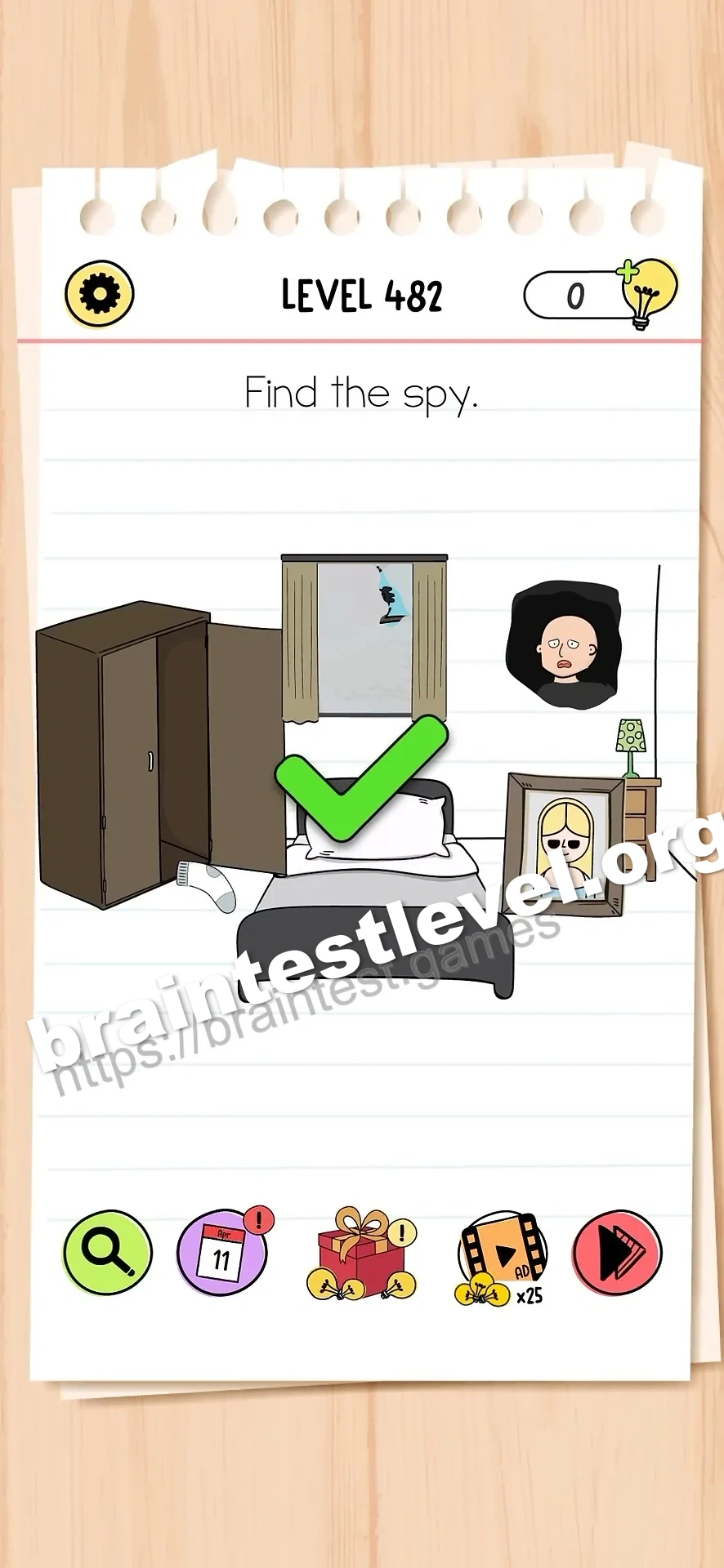 Brain Test All-Star Level 482 screenshot 2