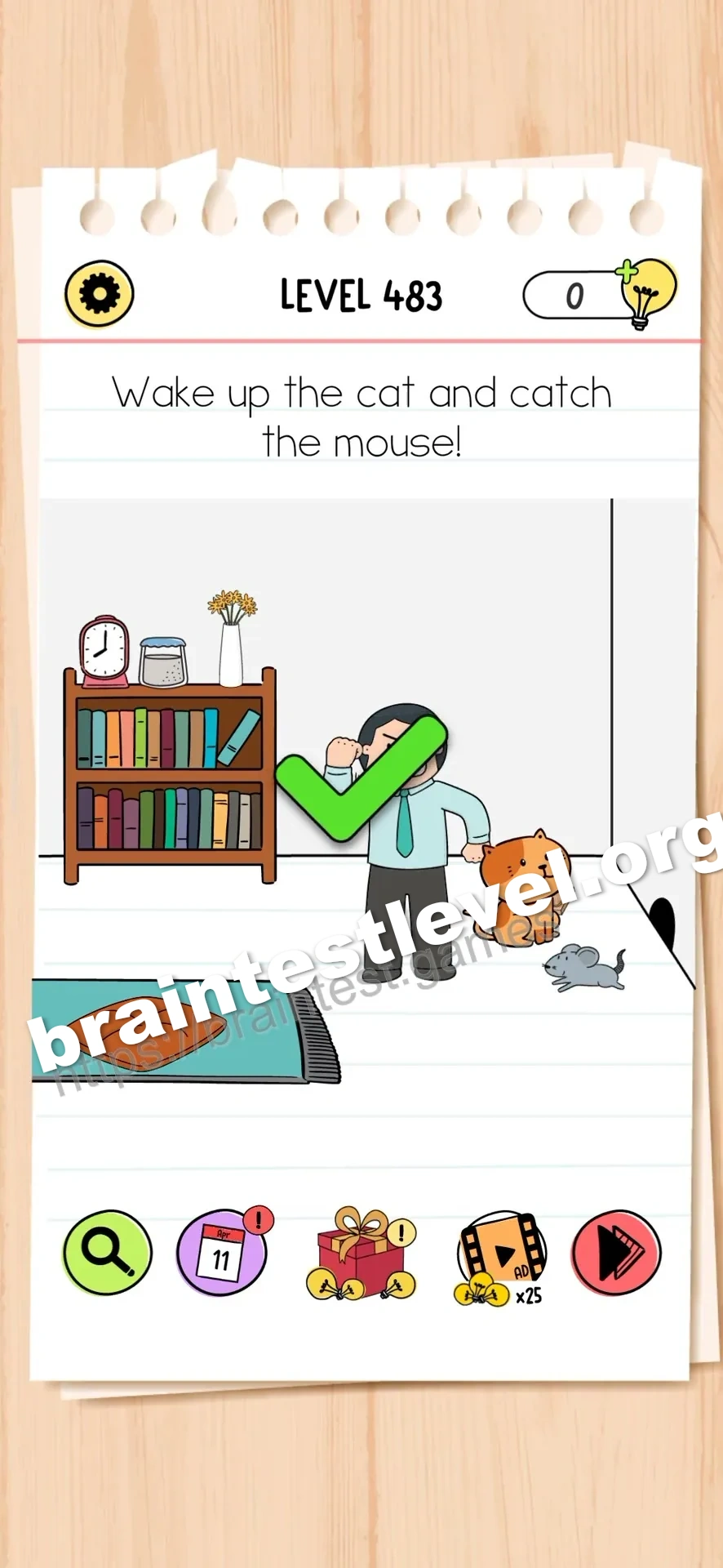 Brain Test All-Star Level 483 screenshot 2