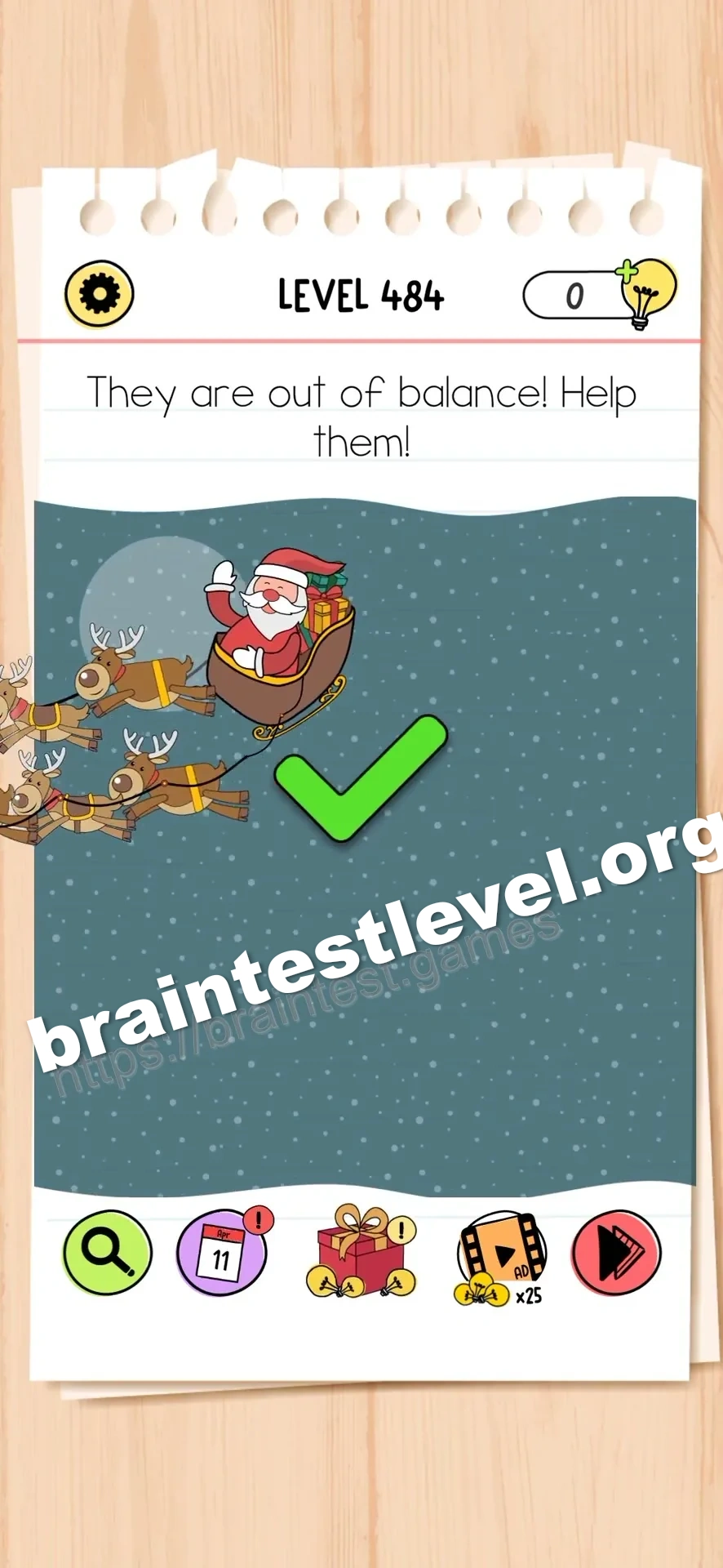 Brain Test All-Star Level 484 screenshot 2
