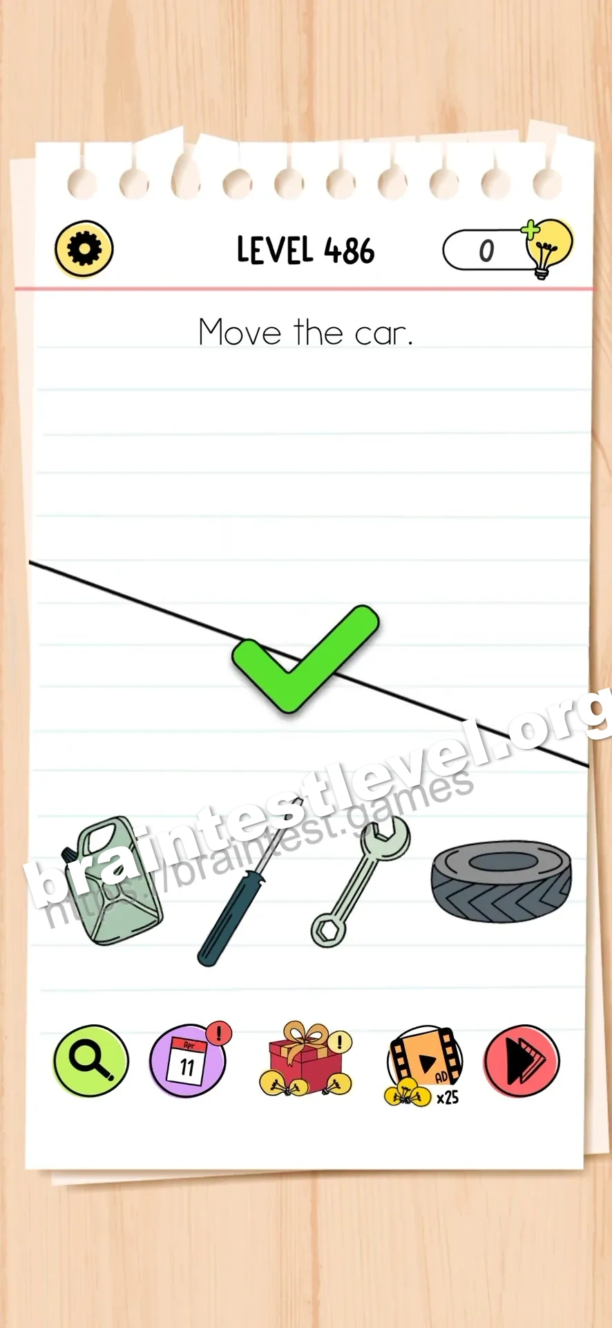 Brain Test All-Star Level 486 screenshot 2