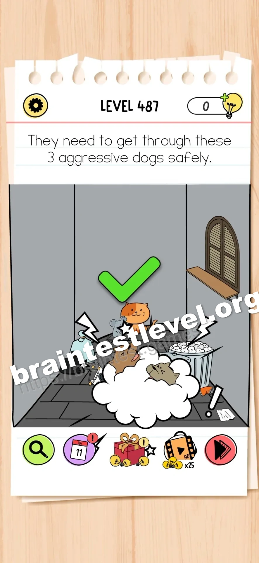 Brain Test All-Star Level 487 screenshot 2