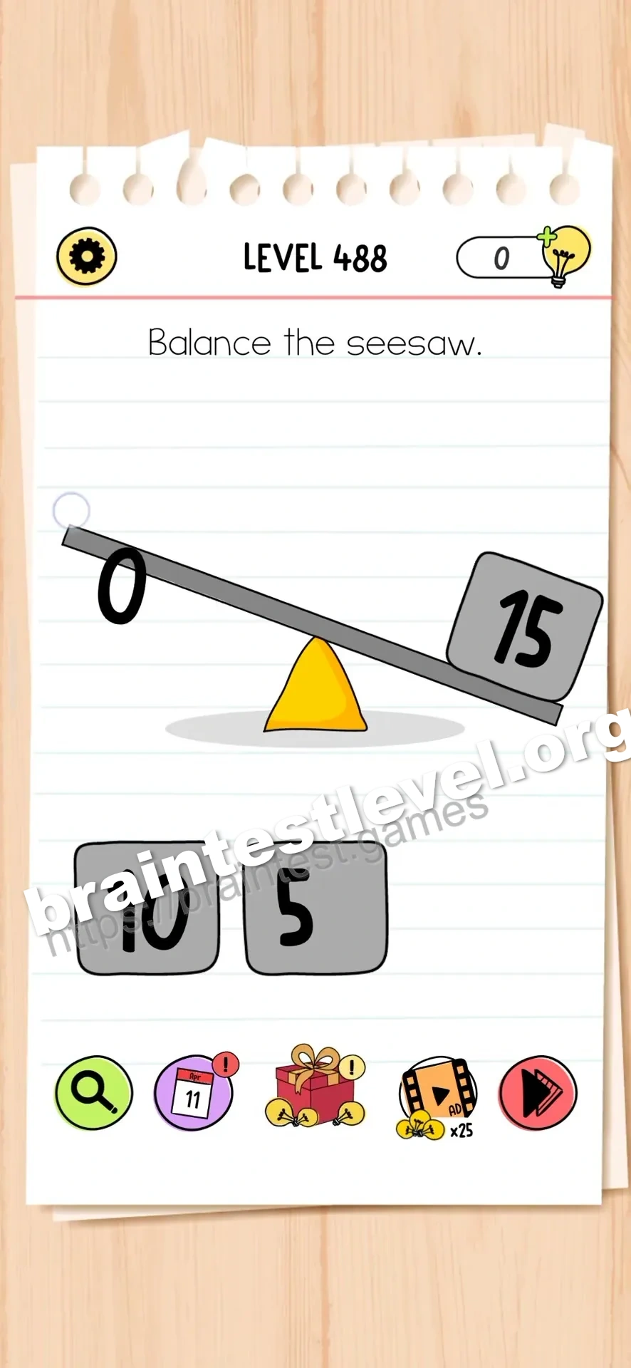 Level 488 screenshot