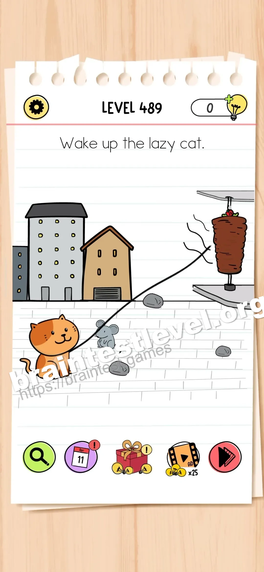 Level 489 screenshot