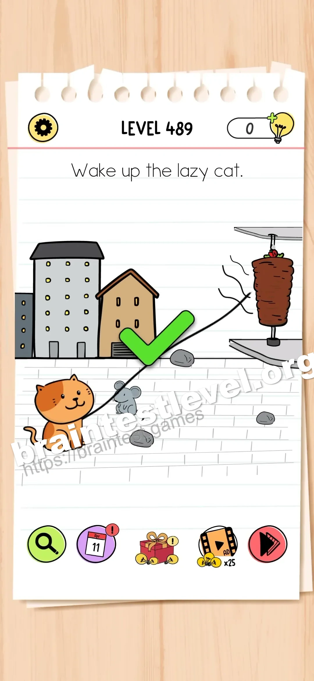 Brain Test All-Star Level 489 screenshot 2