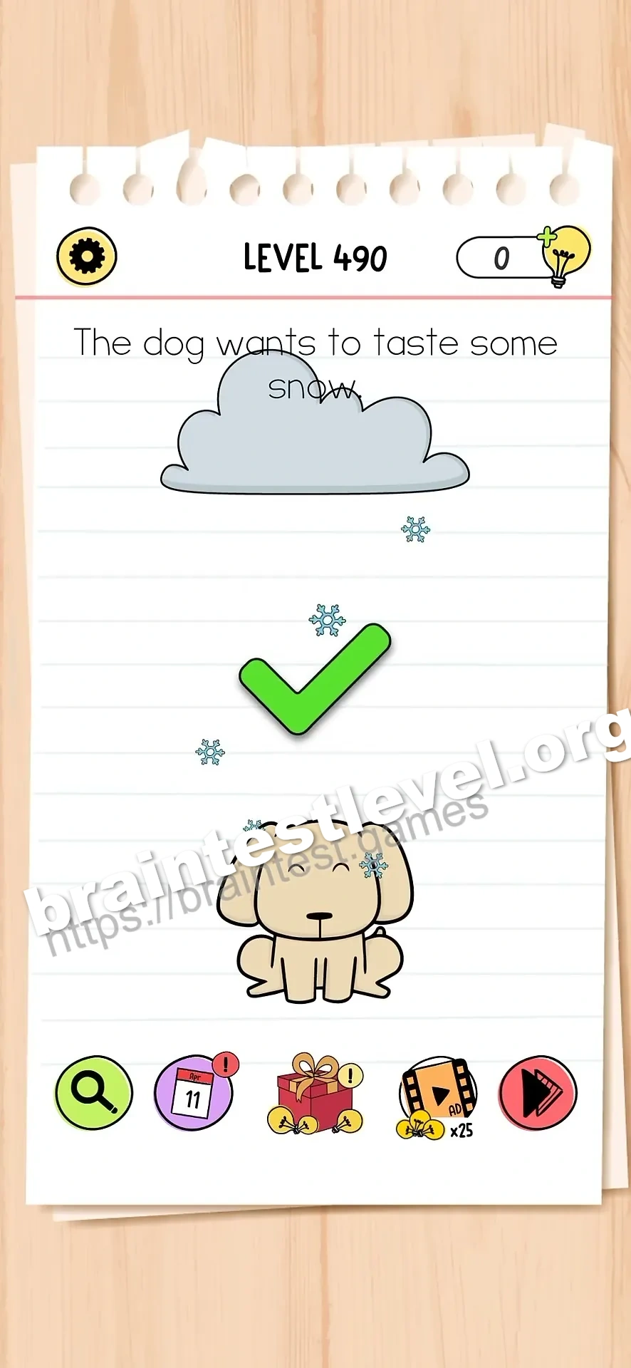 Brain Test All-Star Level 490 screenshot 2