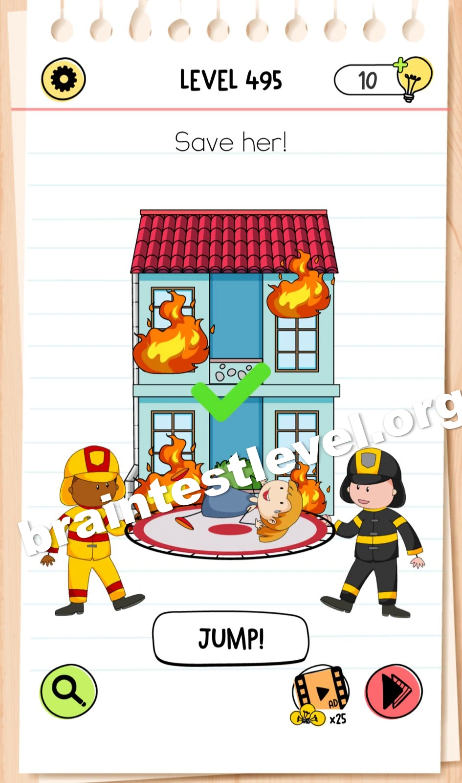 Level 495 screenshot