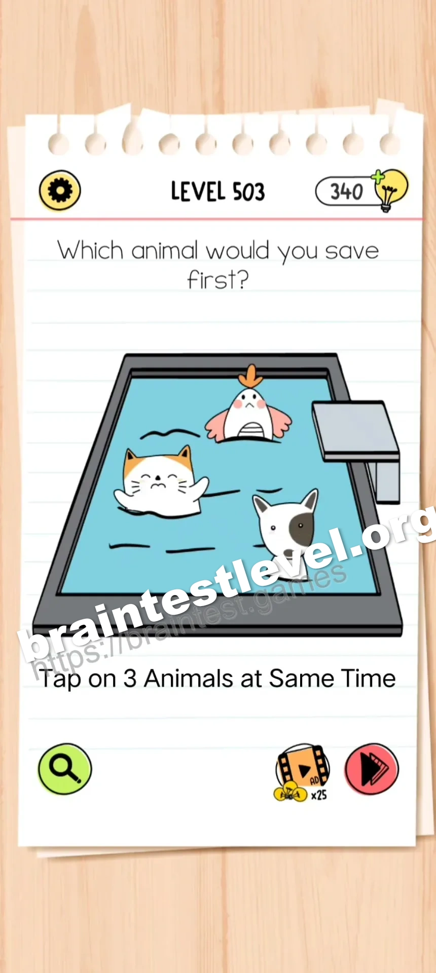 Level 503 screenshot