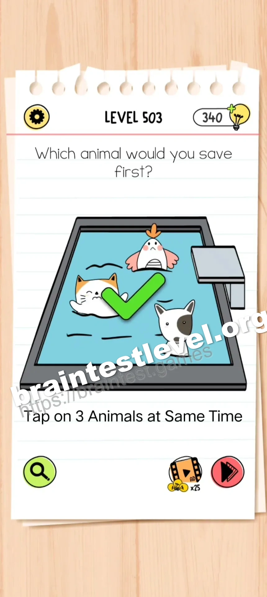 Brain Test All-Star Level 503 screenshot 2