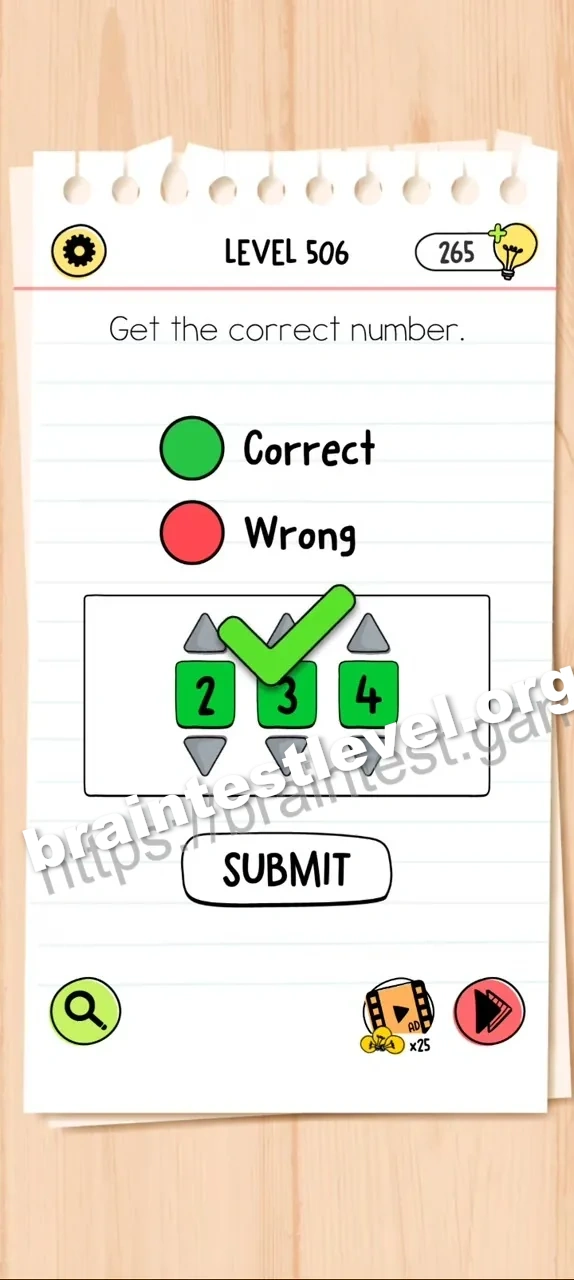 Brain Test All-Star Level 506 screenshot 2