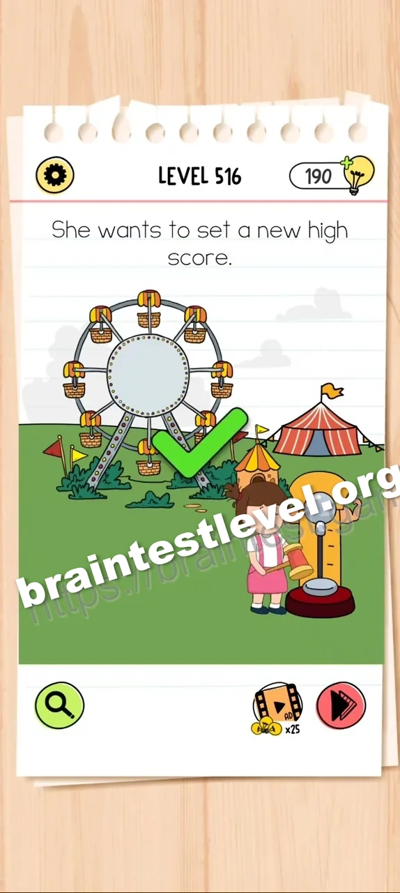 Brain Test All-Star Level 516 screenshot 2