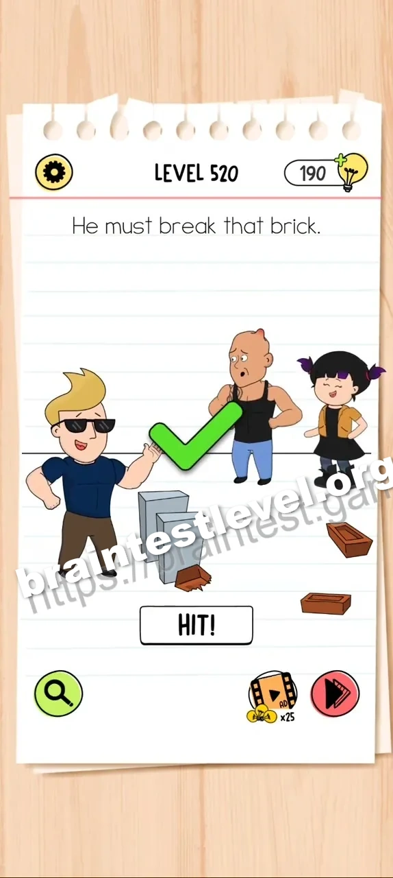 Brain Test All-Star Level 520 screenshot 2