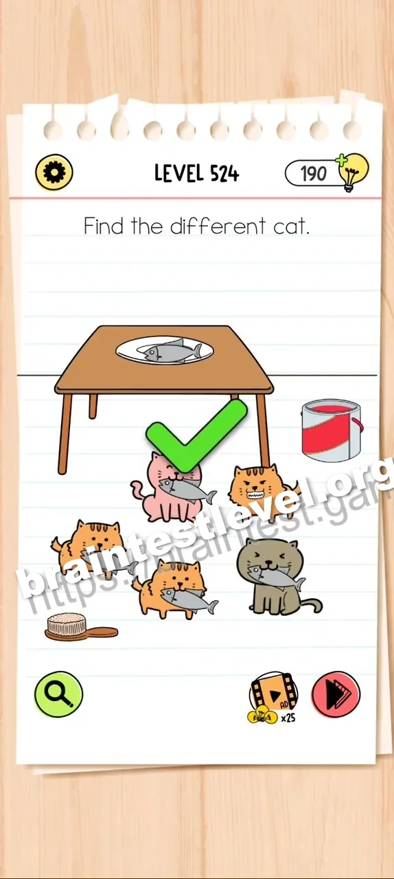 Level 524 screenshot