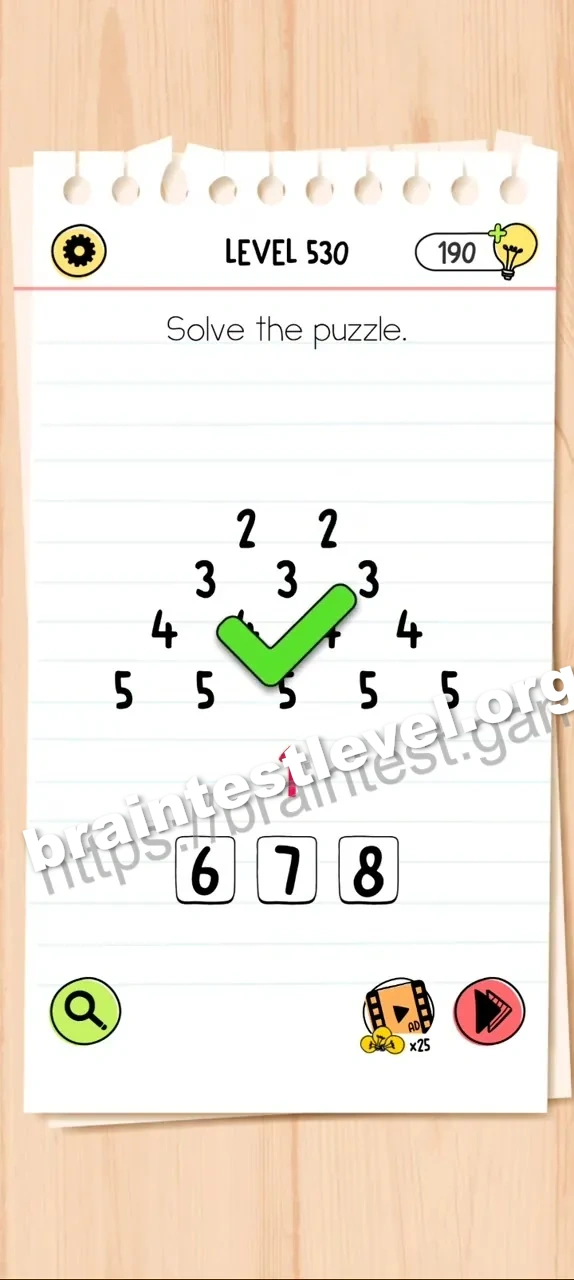 Brain Test All-Star Level 530 screenshot 2