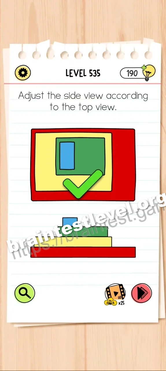 Brain Test All-Star Level 535 screenshot 2