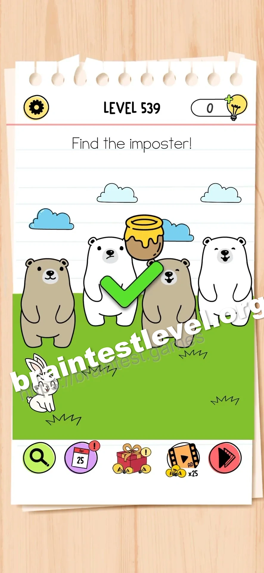 Brain Test All-Star Level 539 screenshot 2