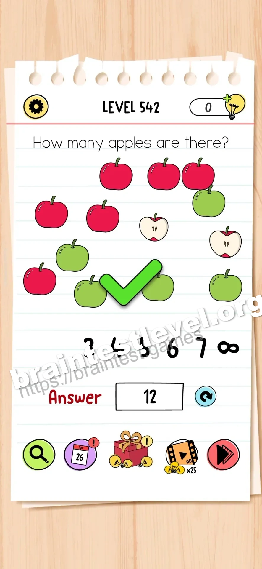 Brain Test All-Star Level 542 screenshot 2