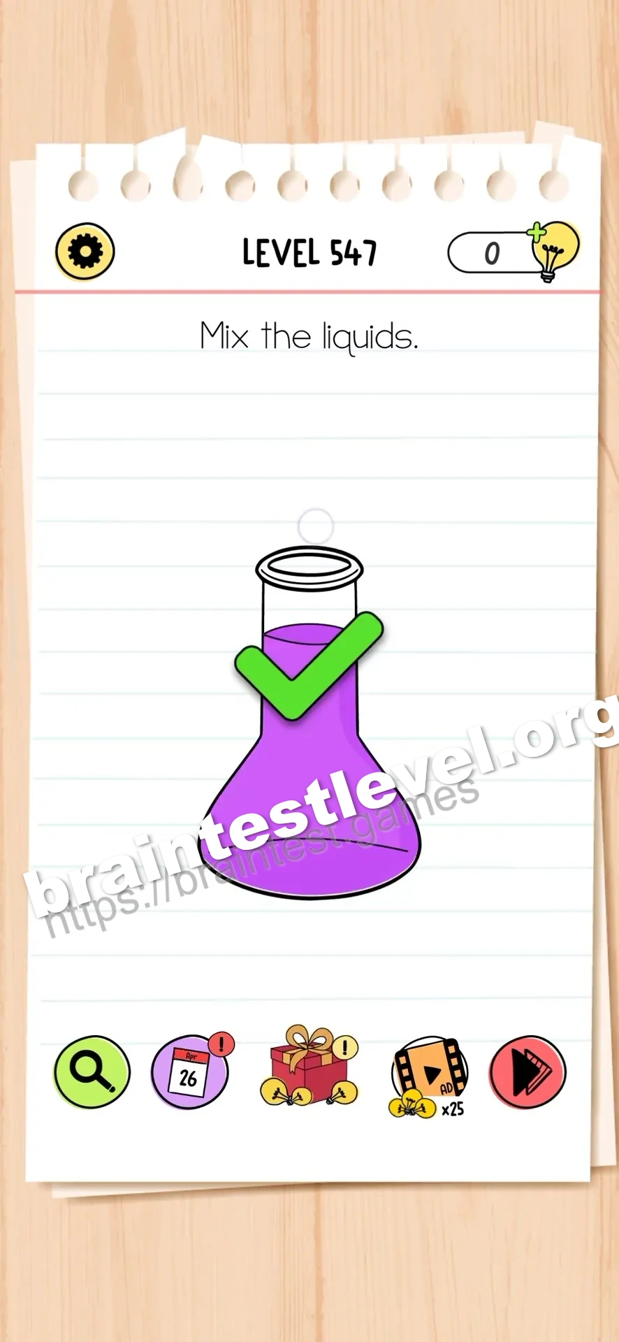 Brain Test All-Star Level 547 screenshot 2