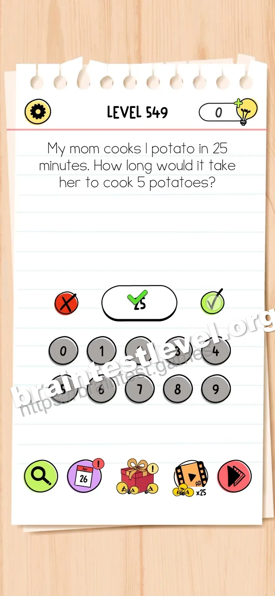 Level 549 screenshot
