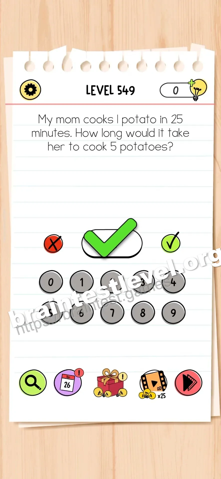 Brain Test All-Star Level 549 screenshot 2