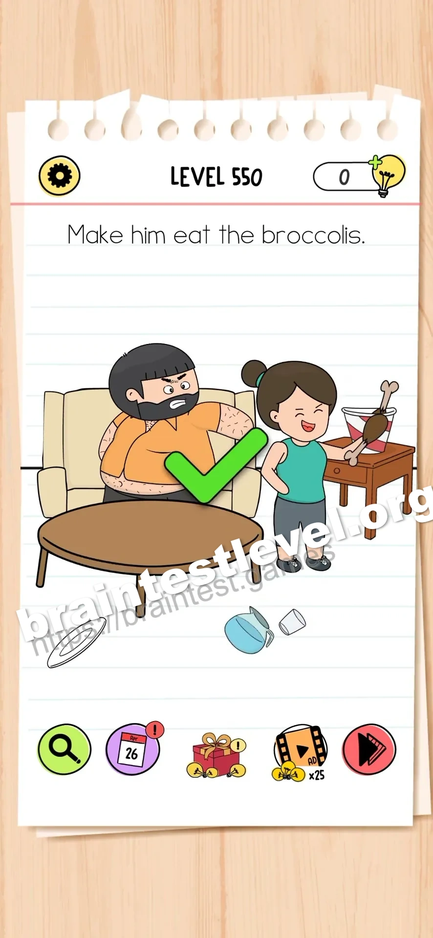 Brain Test All-Star Level 550 screenshot 2