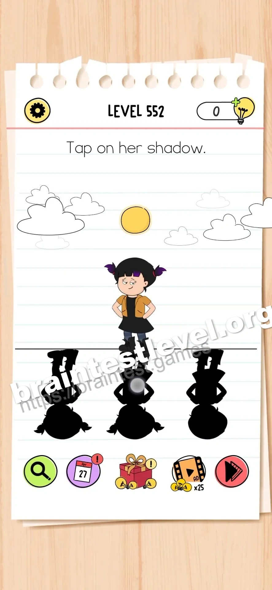 Level 552 screenshot