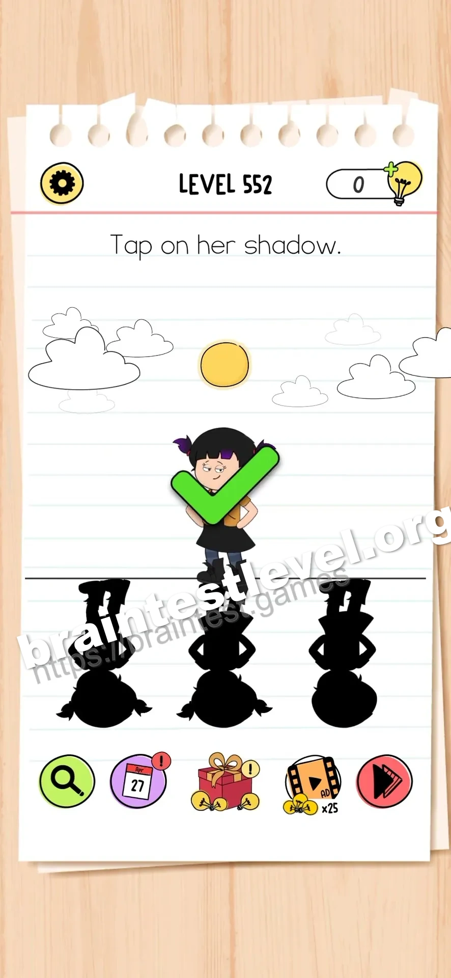 Brain Test All-Star Level 552 screenshot 2