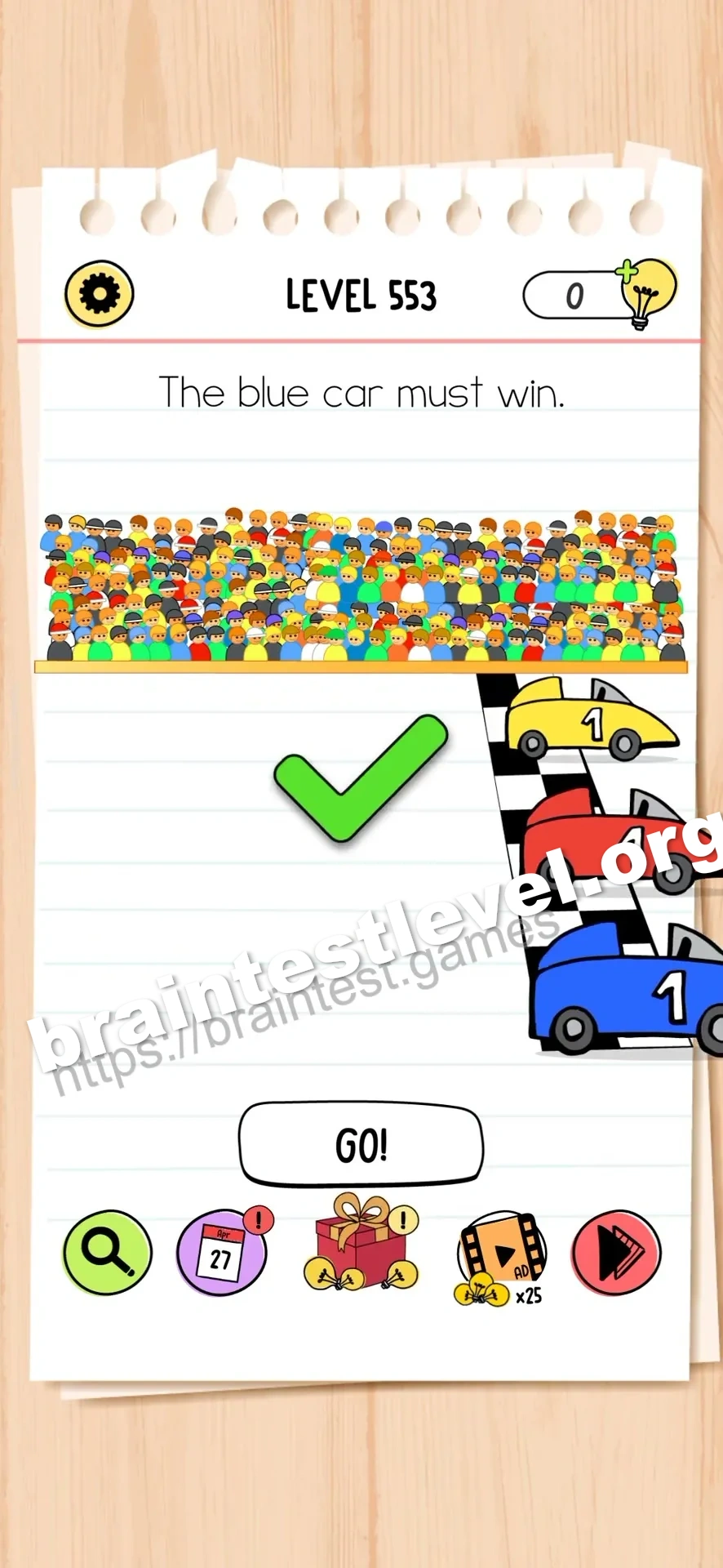 Brain Test All-Star Level 553 screenshot 2