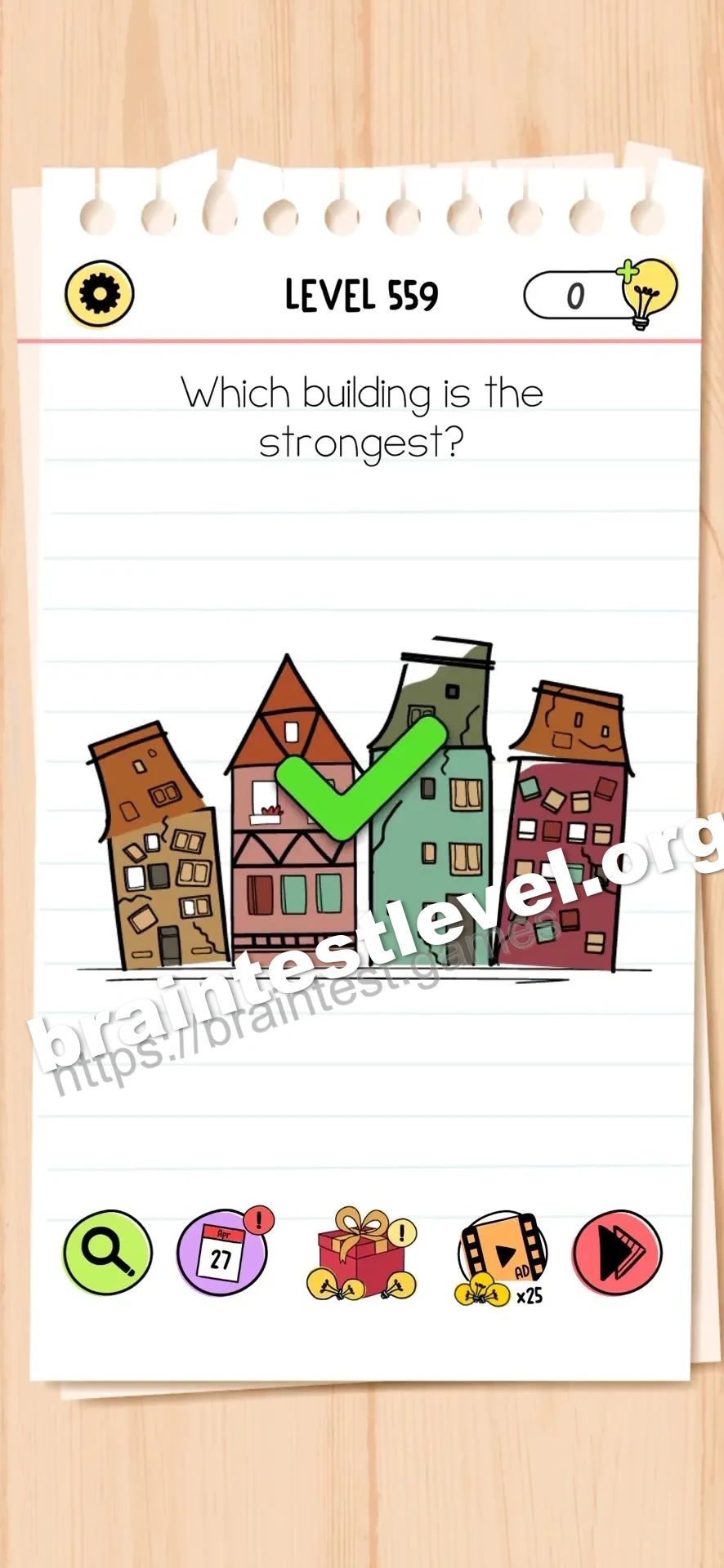 Brain Test All-Star Level 559 screenshot 2