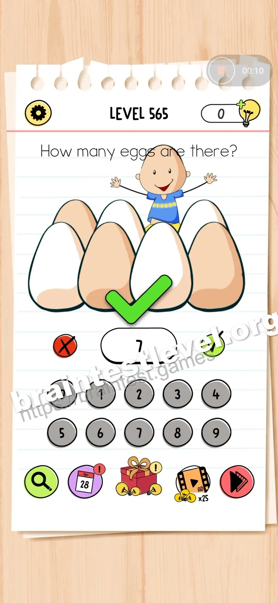 Brain Test All-Star Level 565 screenshot 2