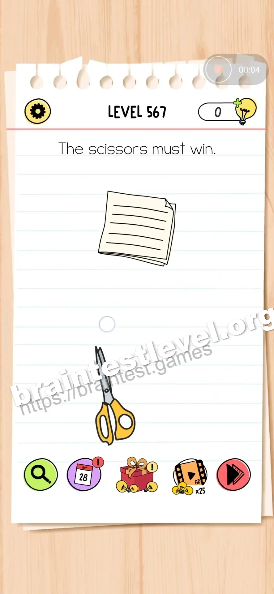Level 567 screenshot