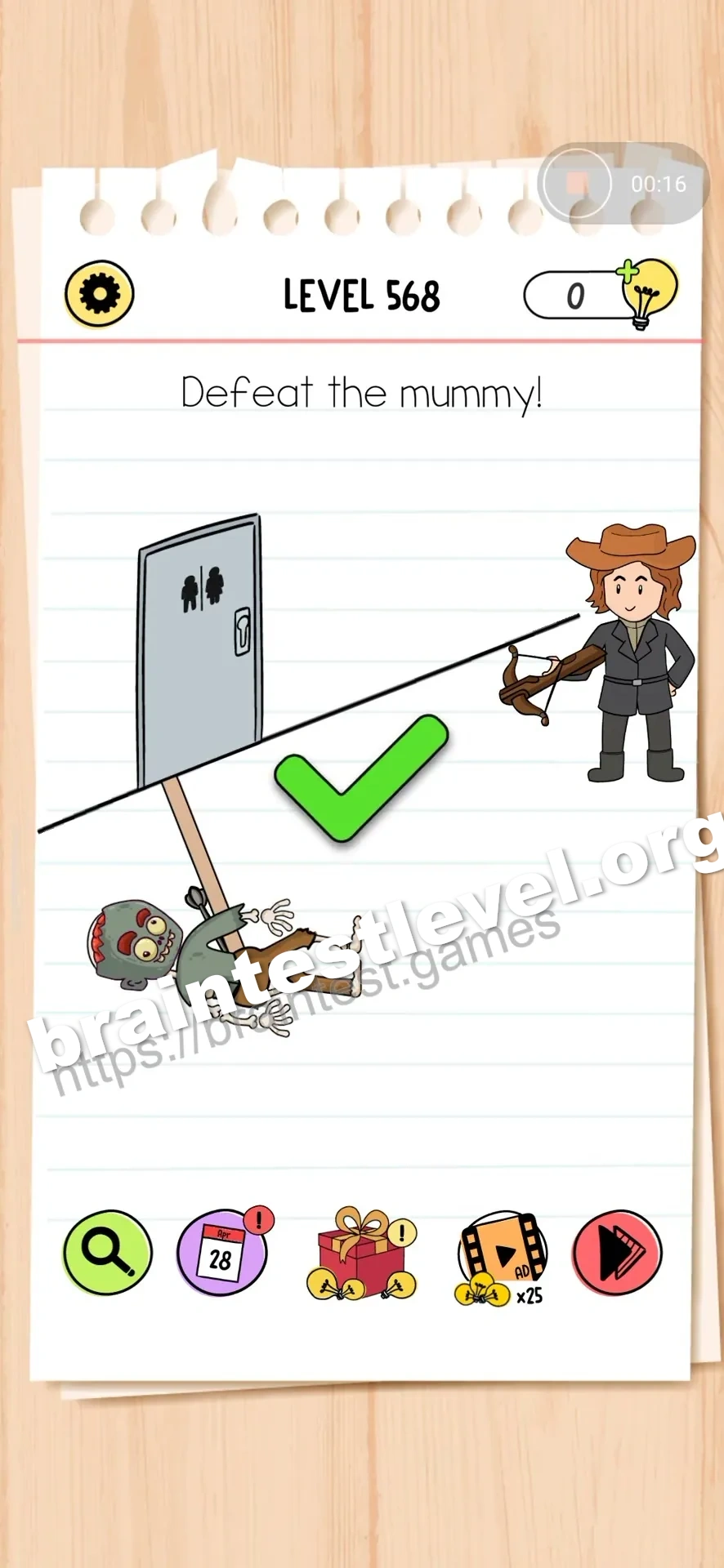 Brain Test All-Star Level 568 screenshot 2