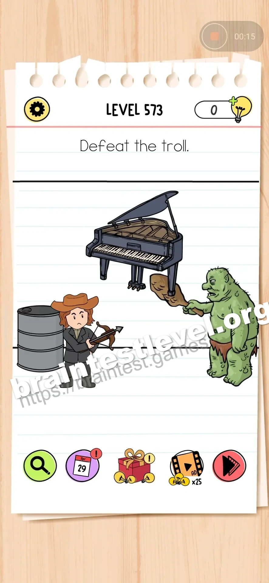 Level 573 screenshot