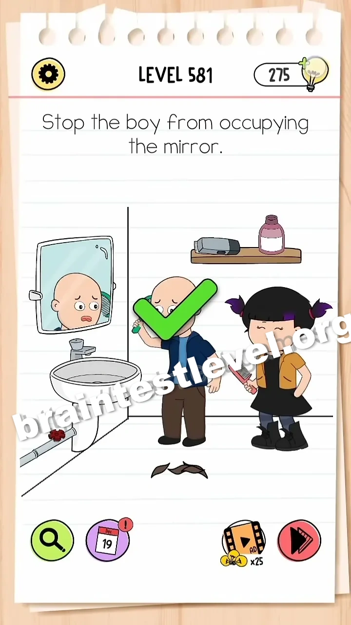Brain Test All-Star Level 581 screenshot 2