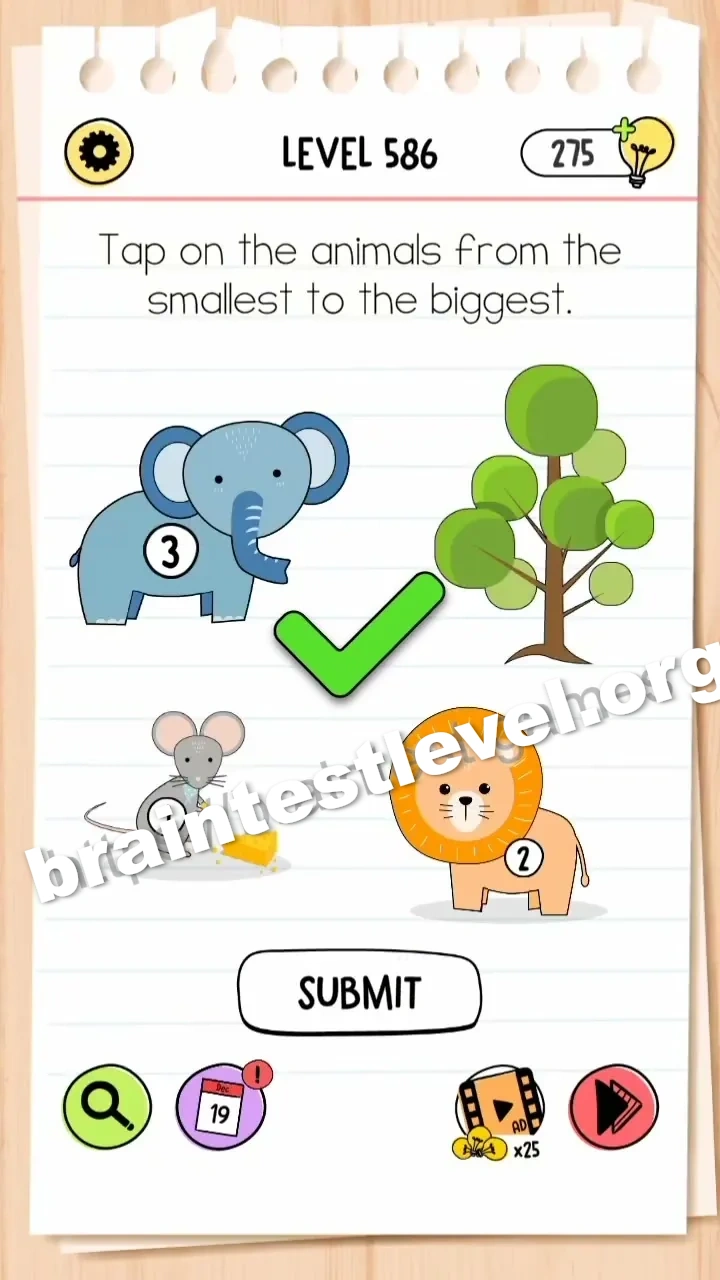 Level 586 screenshot