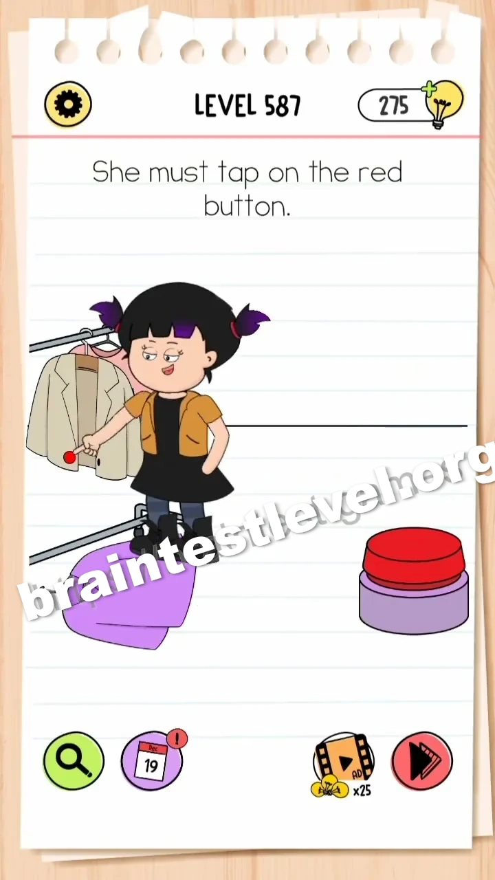 Level 587 screenshot