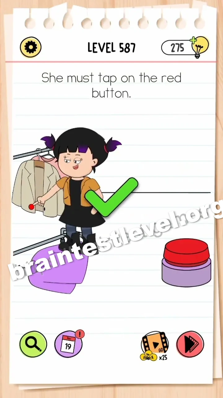 Brain Test All-Star Level 587 screenshot 2