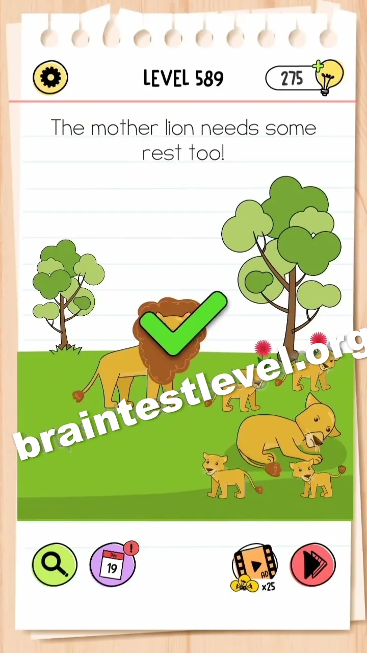 Brain Test All-Star Level 589 screenshot 2