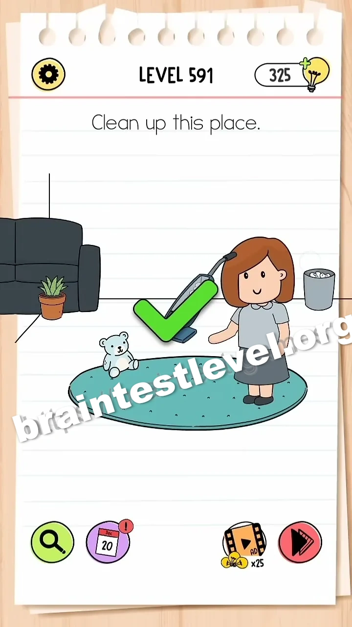 Brain Test All-Star Level 591 screenshot 2