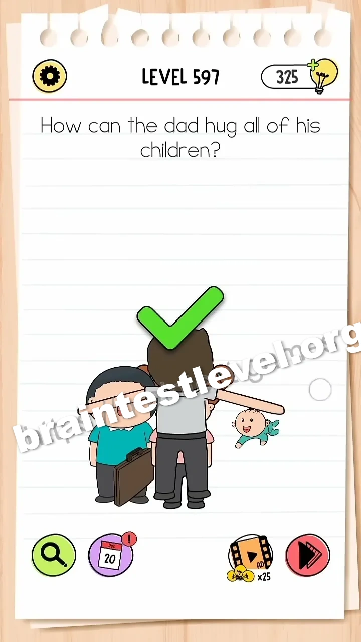 Brain Test All-Star Level 597 screenshot 2