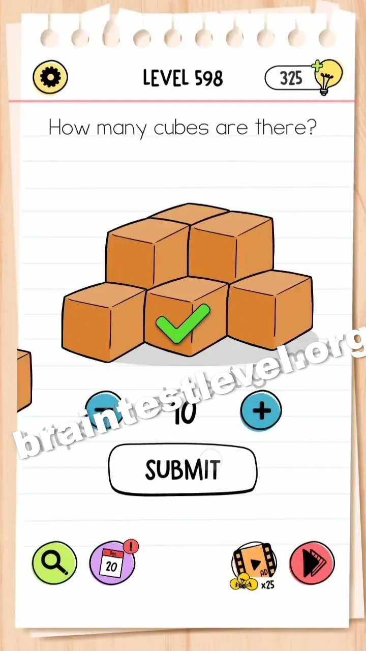 Level 598 screenshot