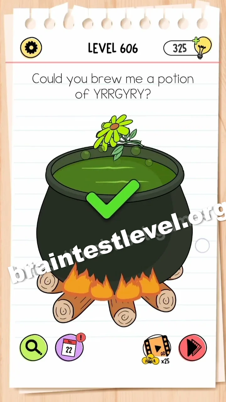 Brain Test All-Star Level 606 screenshot 2