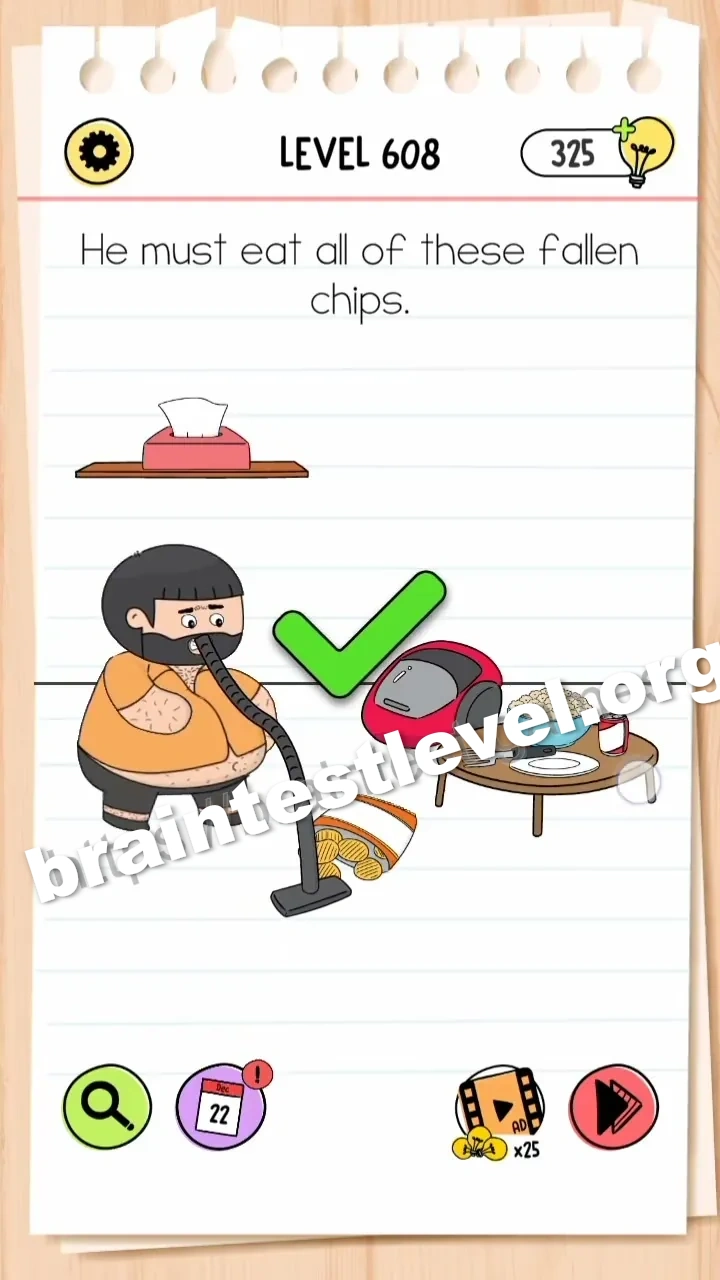 Brain Test All-Star Level 608 screenshot 2
