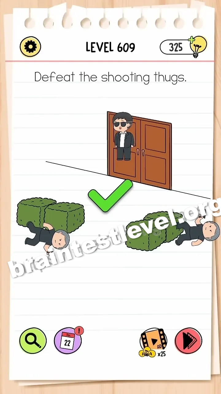 Brain Test All-Star Level 609 screenshot 2