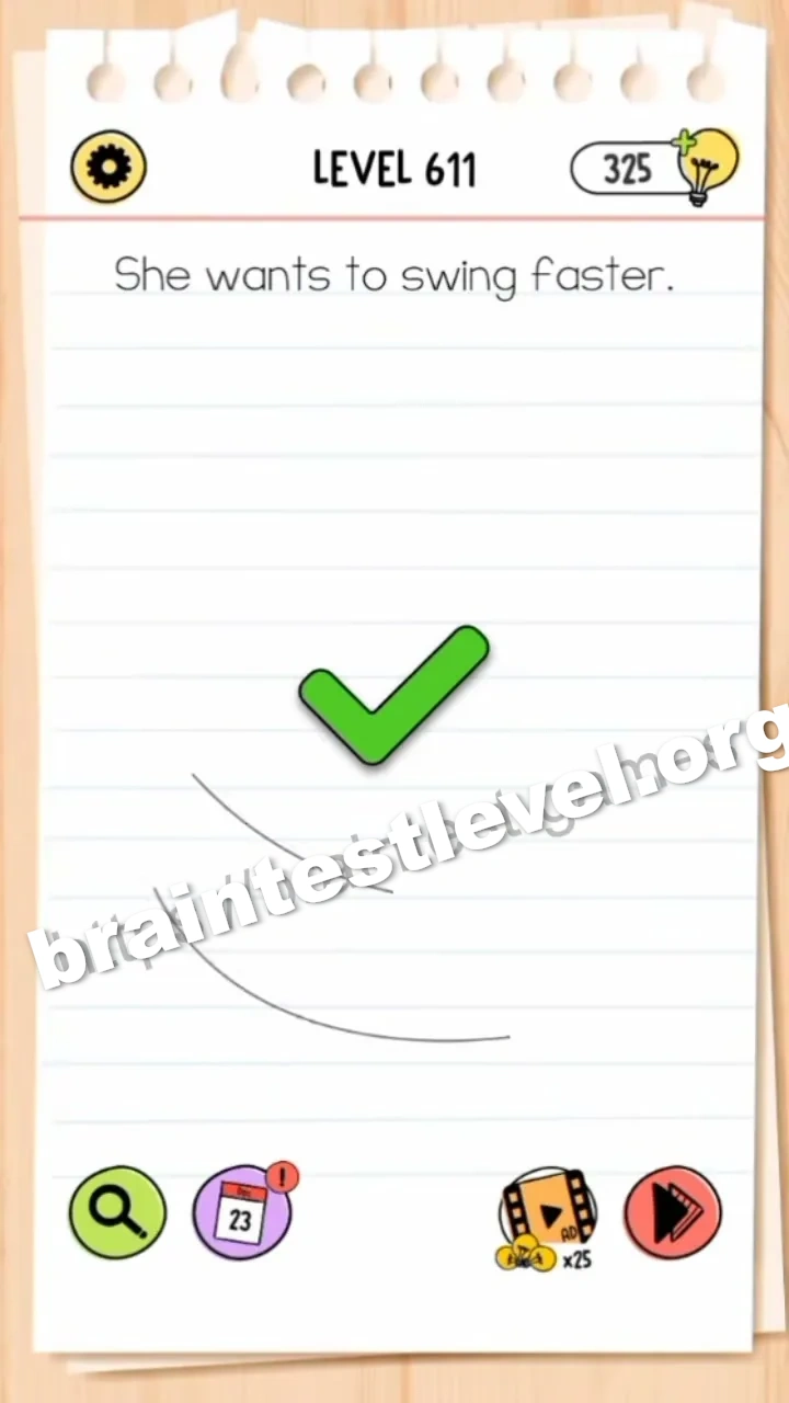 Brain Test All-Star Level 611 screenshot 2