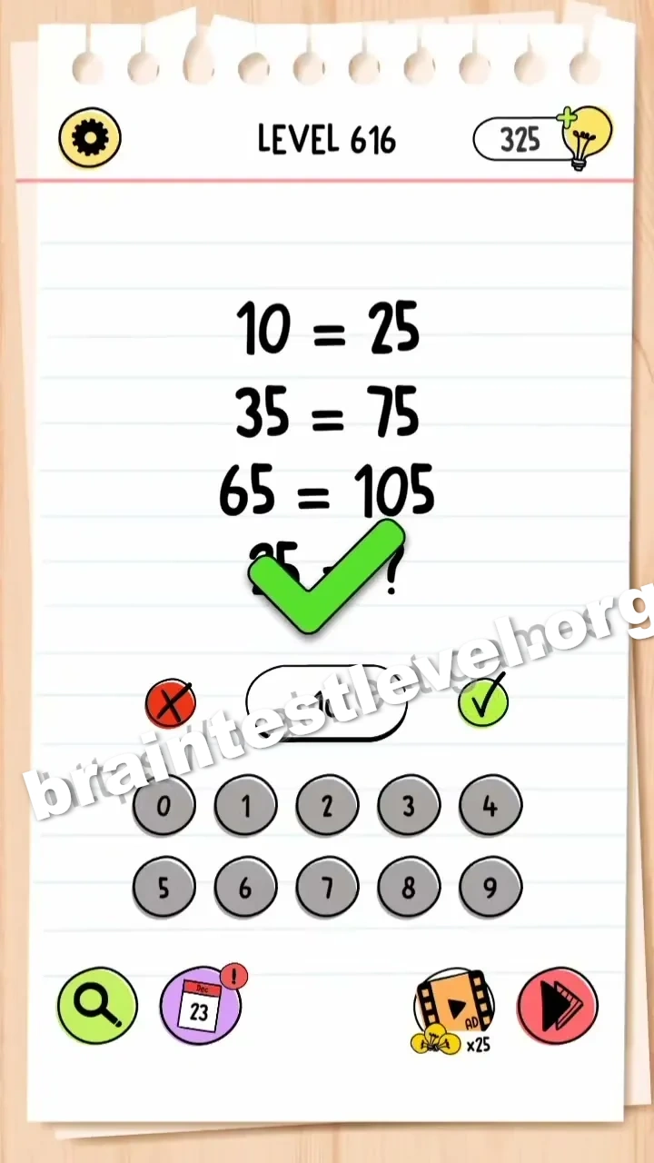 Brain Test All-Star Level 616 screenshot 2