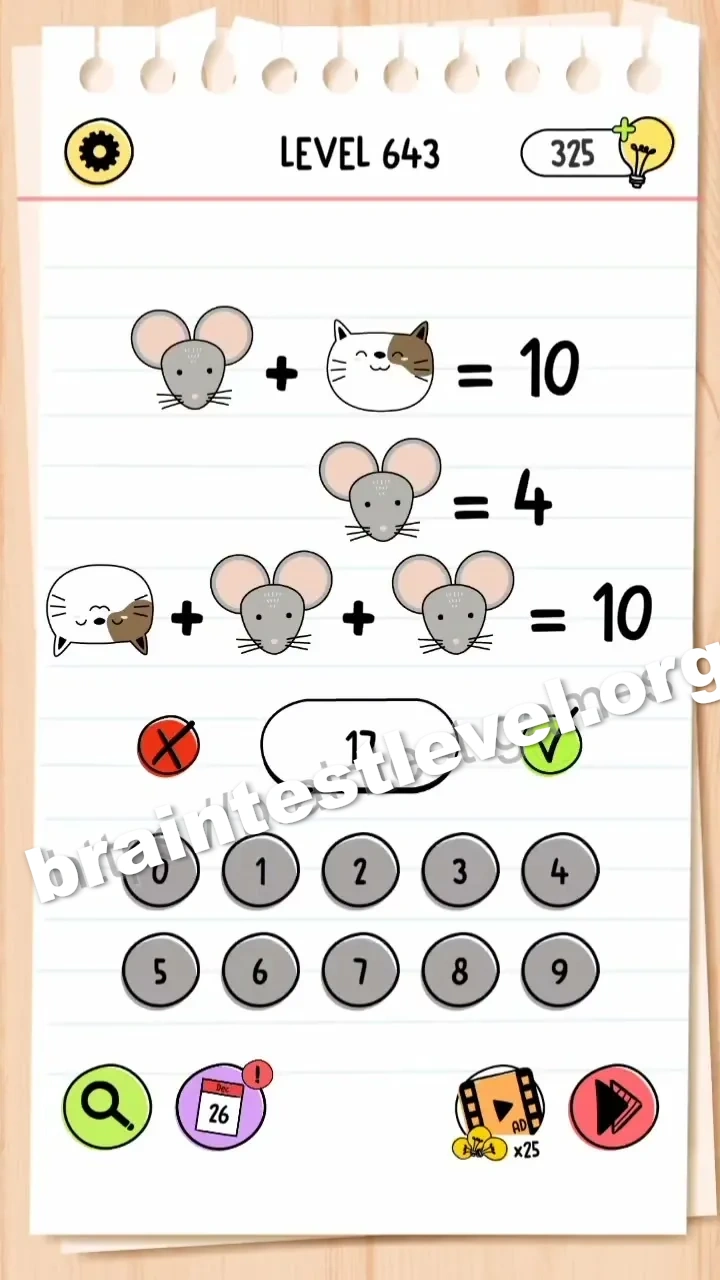 Brain Test All-Star Level 643 screenshot 2