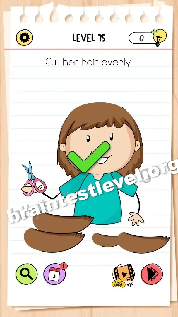 Brain Test All-Star Level 75 screenshot 2