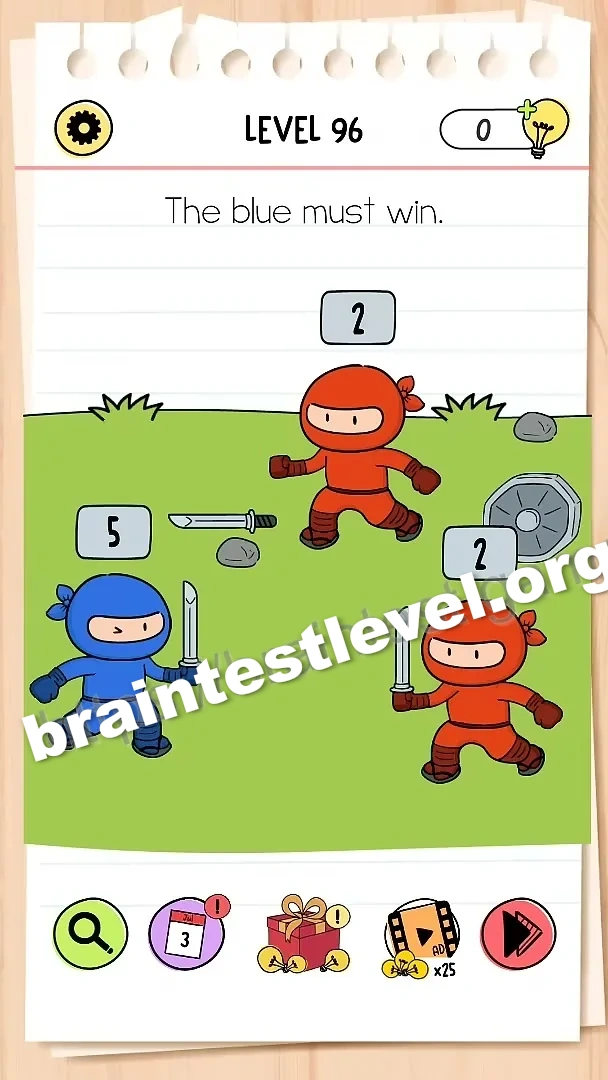 Level 96 screenshot